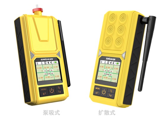 無線便攜式六合一初油酸氣體檢測儀
